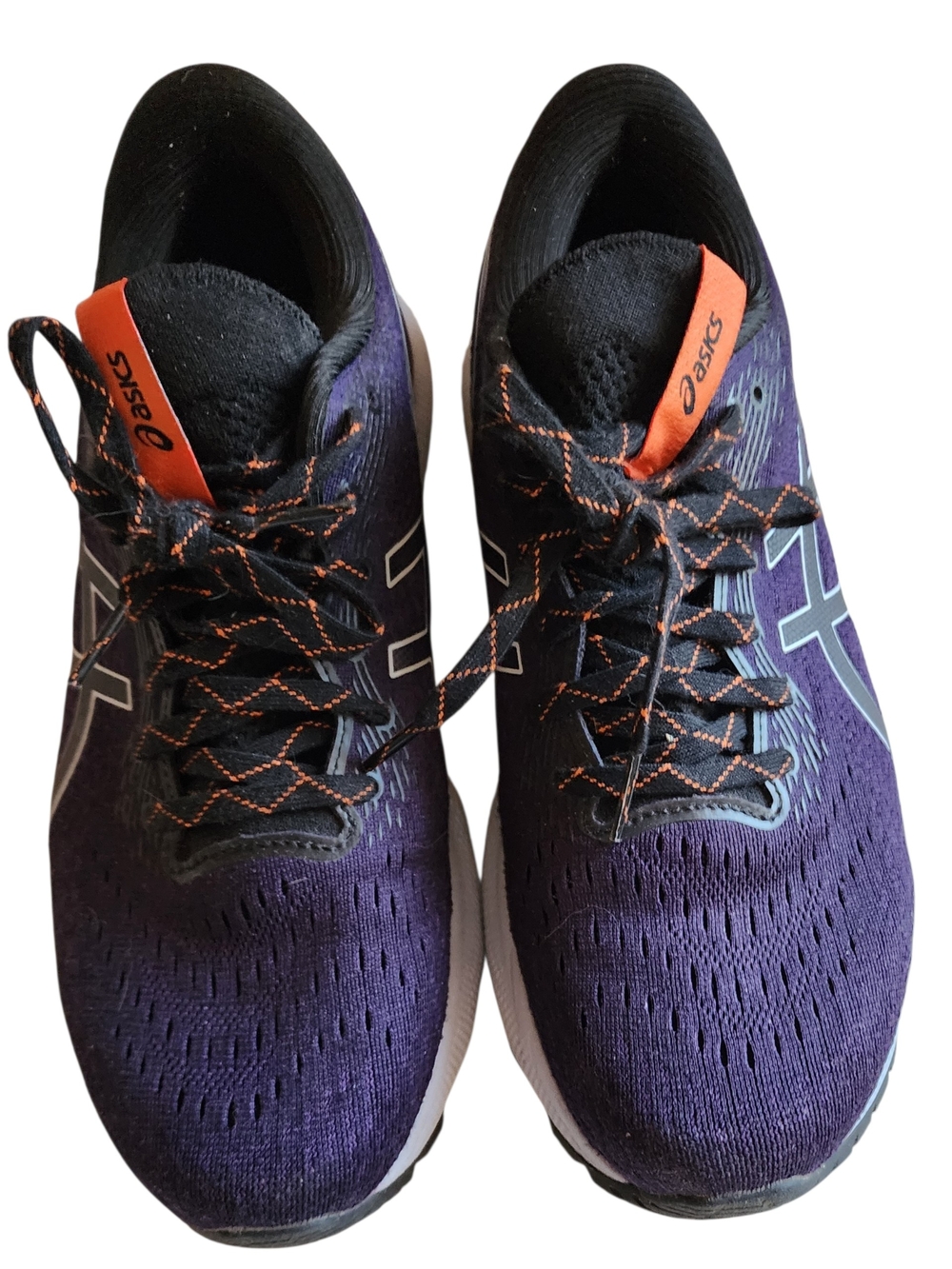 ASICS Women's Running Shoes - Purple with Orange Accents
